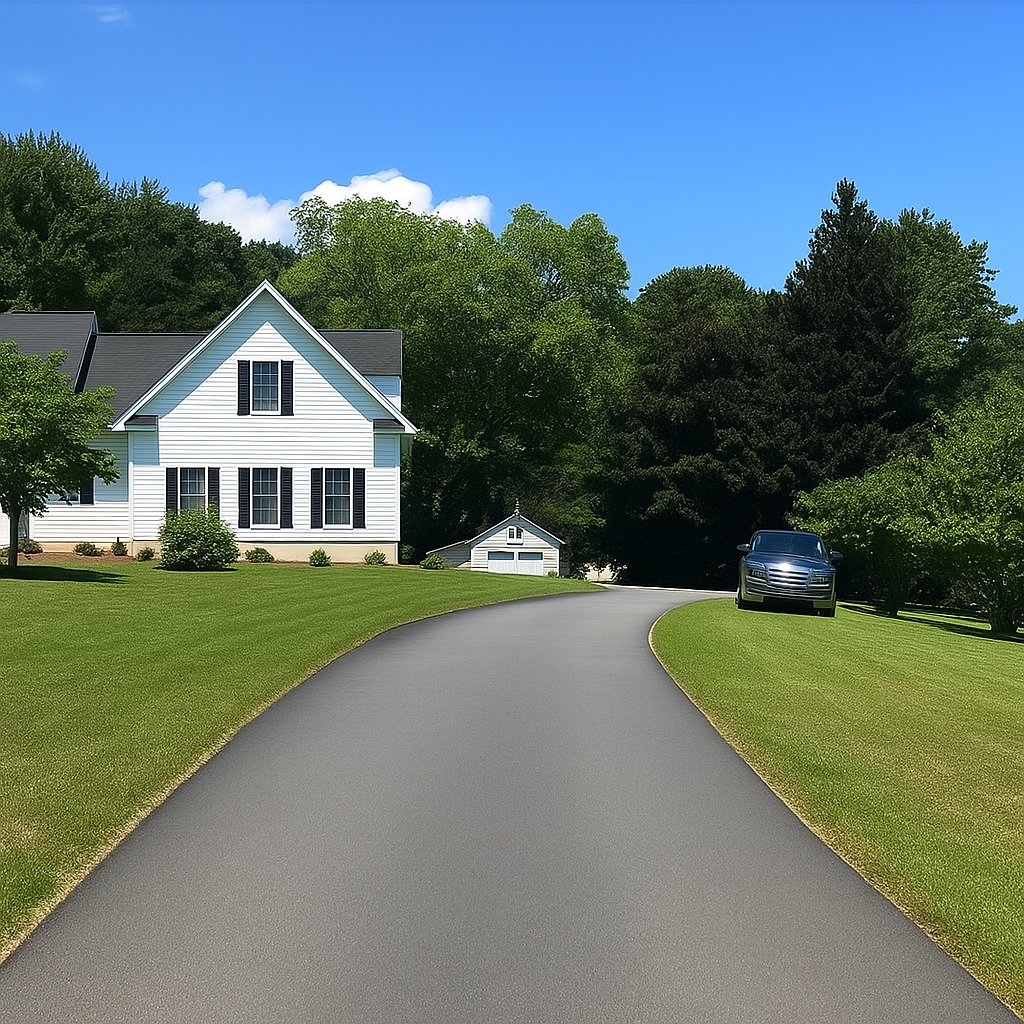 Before - Complete Driveway Transformation
